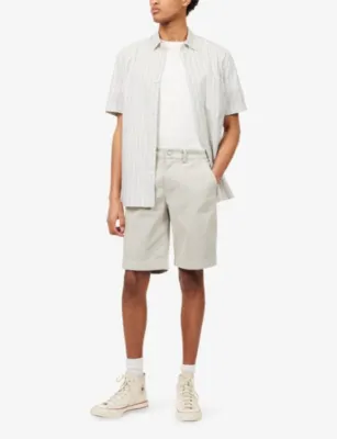 7 FOR ALL MANKIND Luxe Performance Cotton Chino Shorts detail 2