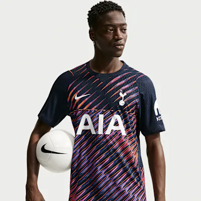 Nike Tottenham Hotspur 2026/27 Match Away Men's Nike Aero-FIT Football Authentic Shirt - Obsidian/White/White