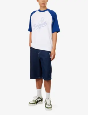NEW ERA LA Dodgers MLB Boxy-Fit Cotton-Jersey T-Shirt detail 2