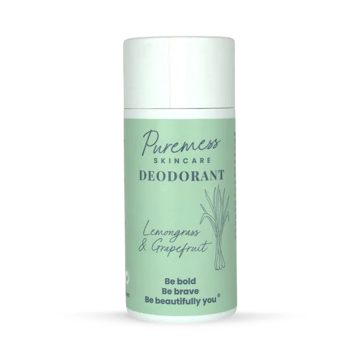 Puremess Skincare Natural Deodorant 70g - Lemongrass & Grapefruit