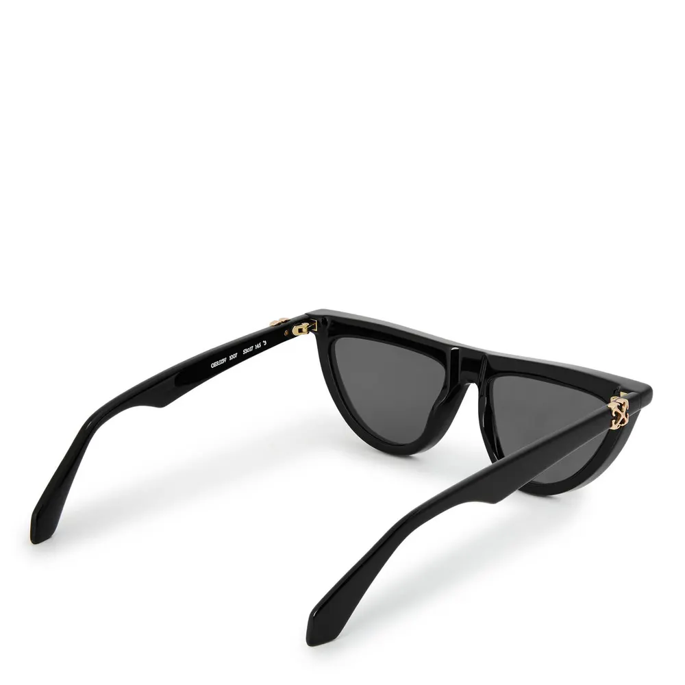 Off White Off Jasper Sunglasses 99 in Black Dark Grey, additional product view 2