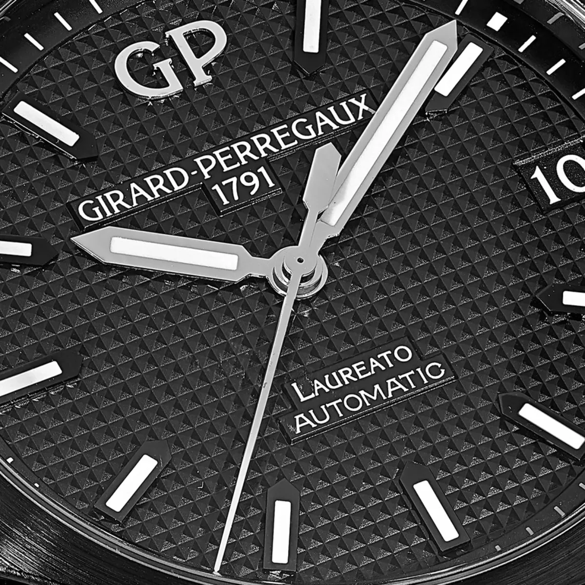 Girard Perregaux Laureato 42mm Mens Watch in Black, additional product view 2