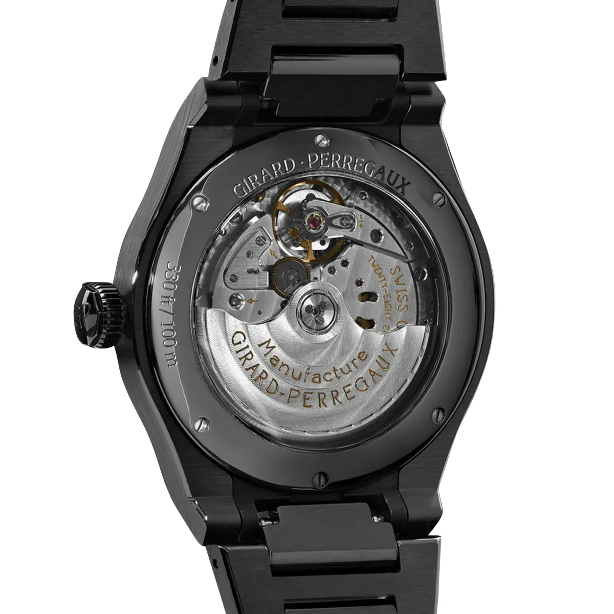 Girard Perregaux Laureato 42mm Mens Watch in Black, additional product view 3