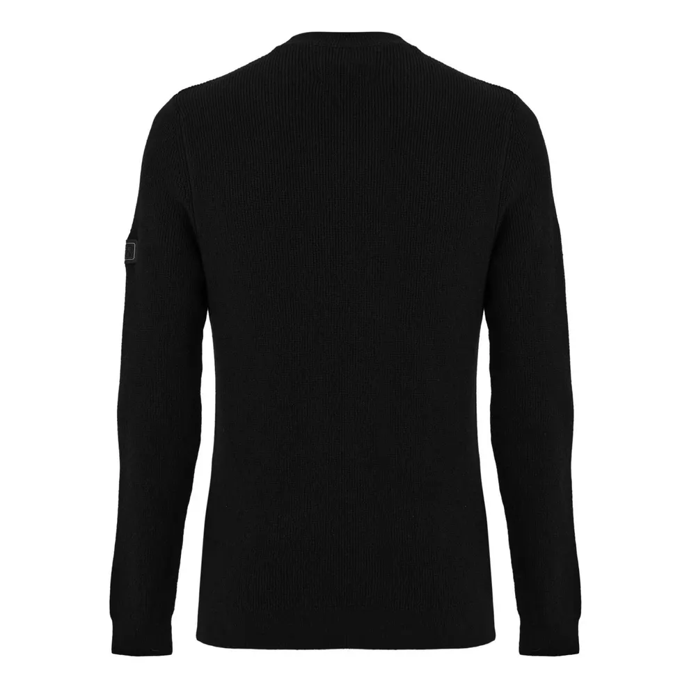 Barbour International Men's Crawley Wool Crew-Neck Jumper detail 2