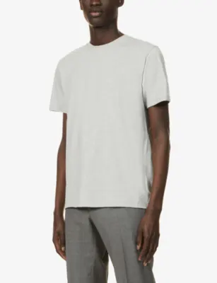 SUNSPEL Classic cotton-jersey T-shirt detail 3