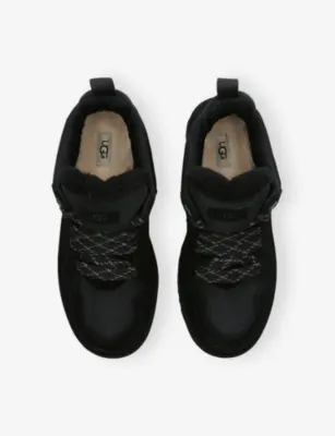 UGG Lowmel Suede Trainers - EUR 45 / 11 UK MEN in BLACK, additional product view 2