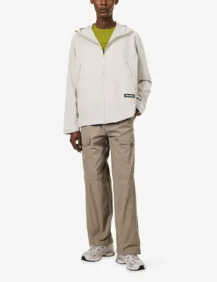 SALOMON Outquest Hooded Shell Jacket in SILVER CLOUD, additional product view 2