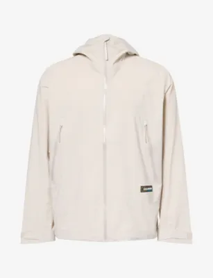 SALOMON Outquest Hooded Shell Jacket in SILVER CLOUD – Mens | Coats & jackets | Lightweight