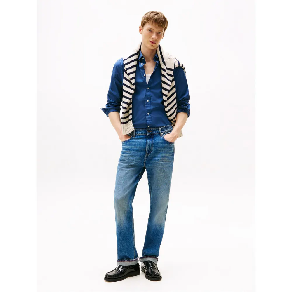 Tommy Hilfiger Core Flex Long Sleeve Poplin Shirt detail 3