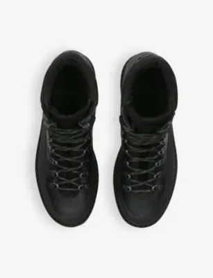 DIEMME Roccia Vet mid-top leather boots - EUR 45 / 11 UK MEN in BLACK, additional product view 2