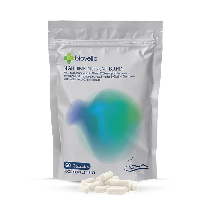 Biovello Nighttime Nutrient Blend - 60 Capsules