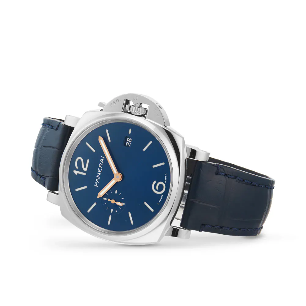 Panerai Luminor Due 42mm in Blue, additional product view 3