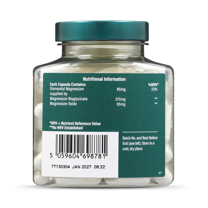 For Him Magnesium Bisglycinate 375mg 90 Capsules detail 2