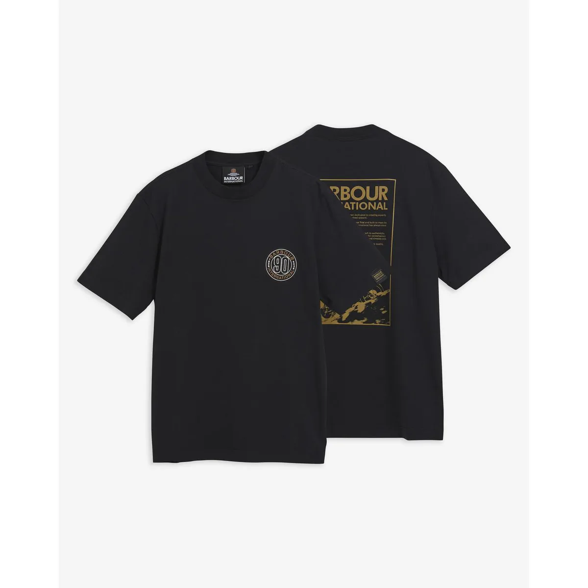 Barbour International Men's 90th Anniversary Cotton Short-Sleeve T-Shirt