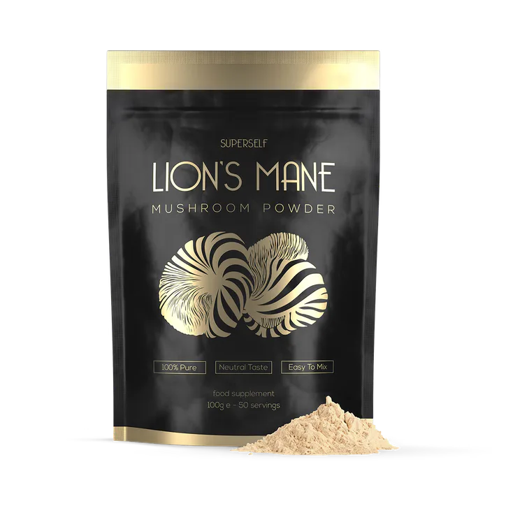 SuperSelf Lion's Mane Mushroom Powder 100g