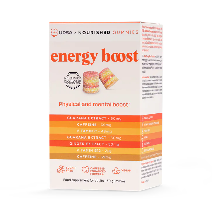 UPSA X Nourished 7 in 1 Energy Boost 30 Gummies, additional product view 2