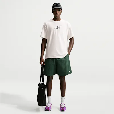 Nike Sportswear Club Men's Sport Shorts - Fir/White
