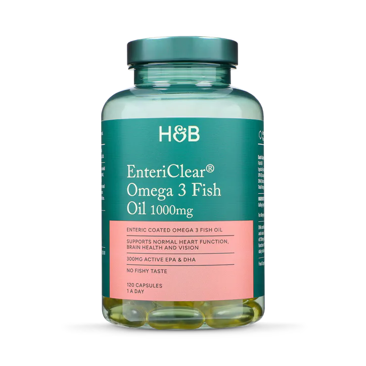 For Him Enteric Coated Omega 3 Fish Oil 1000mg 120 Capsules