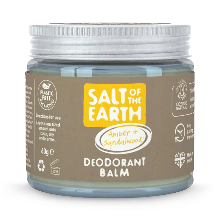 Salt of the Earth Amber & Sandalwood Natural Deodorant Balm