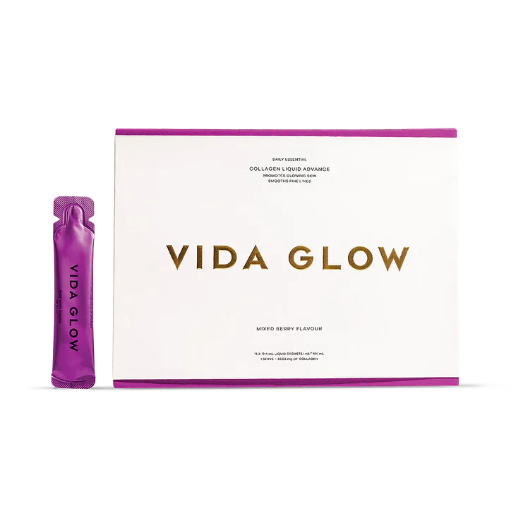 Vida Glow Collagen Liquid Advance Food Supplement 15 Sachets