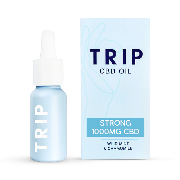 TRIP Wild Mint & Chamomile CBD Oil 1000mg 15ml