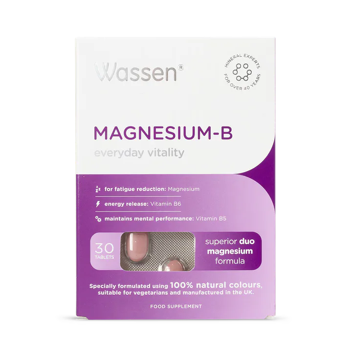 Wassen Magnesium B - 30 Tablets – Vitamins & Supplements > Minerals > Magnesium