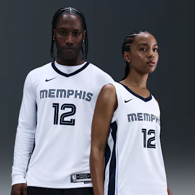 Nike Ja Morant Memphis Grizzlies 2022/23 Association Edition Men's Nike Dri-FIT NBA Swingman Jersey - White