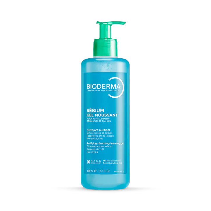 Bioderma Sébium Active Foaming Gel Gentle Face Wash 400ml