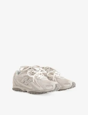 NEW BALANCE 204L Suede and Mesh Trainers - 7 in TIMBERWOLF, additional product view 3
