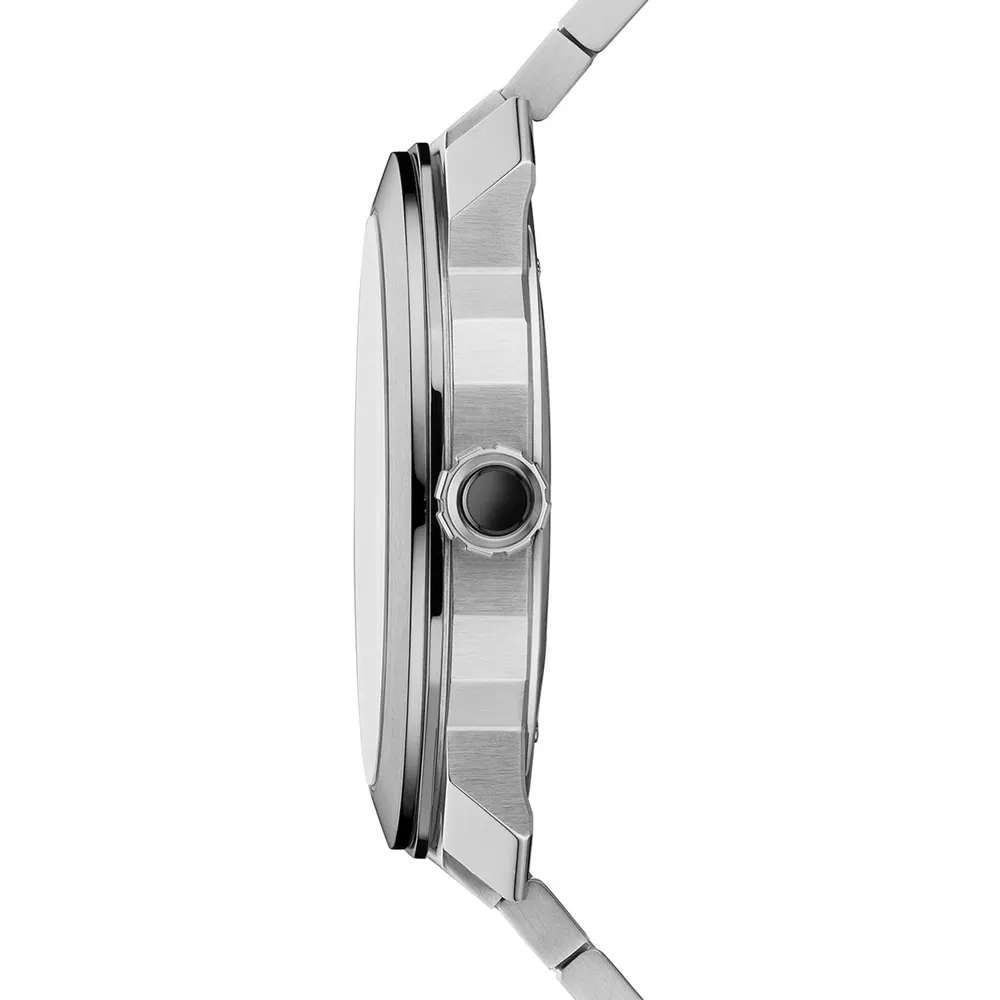 Bvlgari Stainless Steel Octo Roma 41mm Blue Dial Gents Watch detail 3