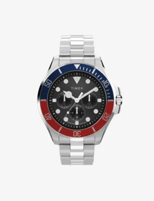 TIMEX Harborside Coast Multifunction 43mm Quartz Stainless Steel Watch