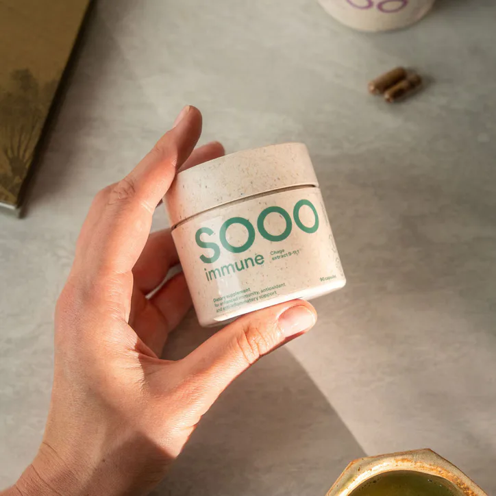 Sooo.me SOOO immune: Chaga extract 9-11:1 90 Capsules, additional product view 2