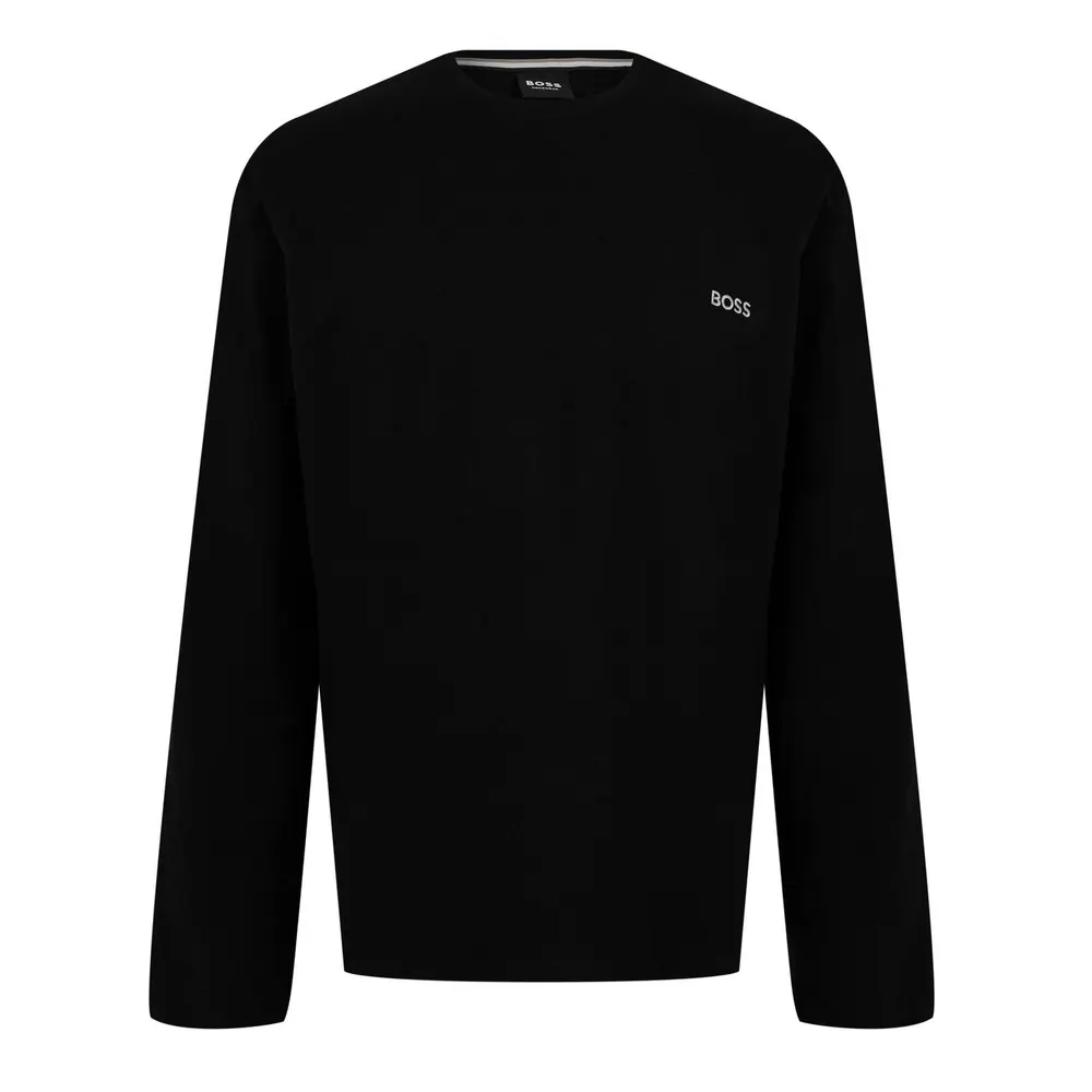 Boss Men's MixMatch Long-Sleeve T-Shirt, Embroidered Logo