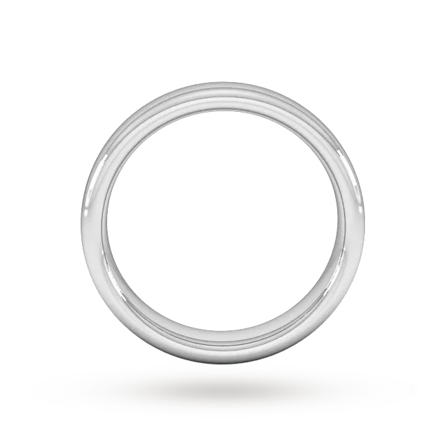 For Him 5mm Slight Court Extra Heavy Wedding Ring In 18 Carat Yellow Gold, additional product view 3