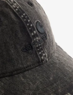 CARHARTT WIP Lambert Logo-Embroidered Cotton Baseball Cap detail 2