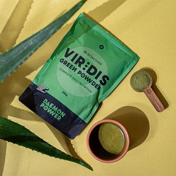 DAEMON POWER VIRIDIS greens powder 250g, additional product view 3