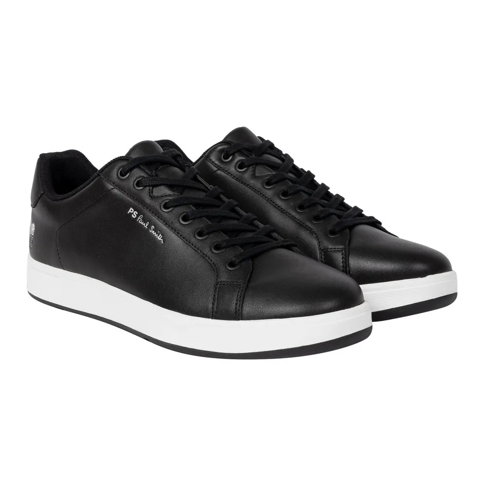 PS Paul Smith Albany Zebra Low Trainers in Black 79, additional product view 2