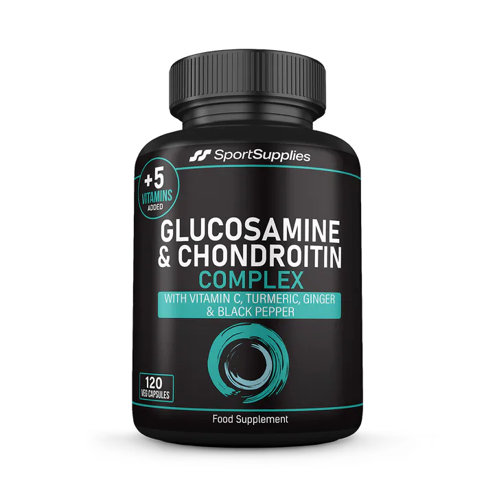 SS Sport Supplies Glucosamine and Chondroitin with Vitamins 120 Capsules