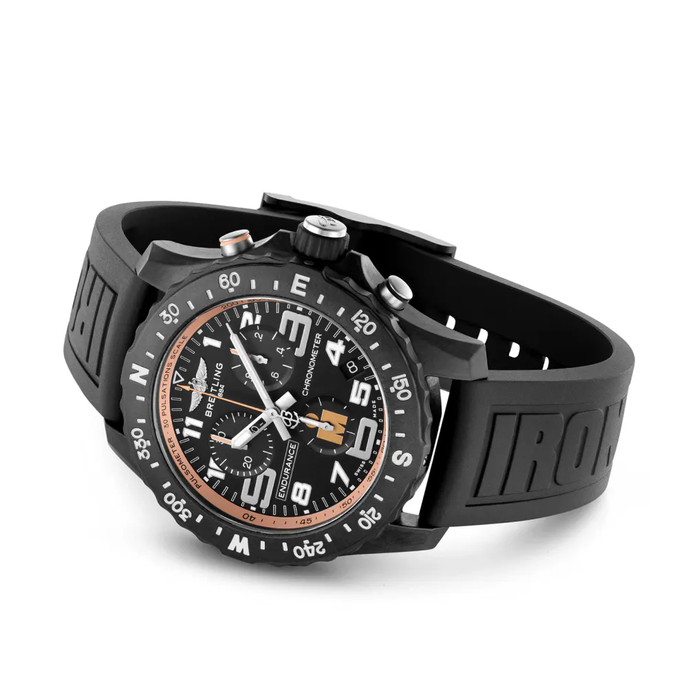 Breitling Endurance Pro X Iron Man Finisher 44mm Mens Watch Black in Black, additional product view 3