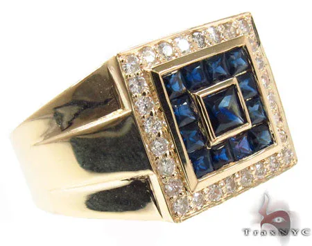 RINA - For Him FACTORY Royal Sapphire Ring 5993 in Rose Gold / 7 – Ring