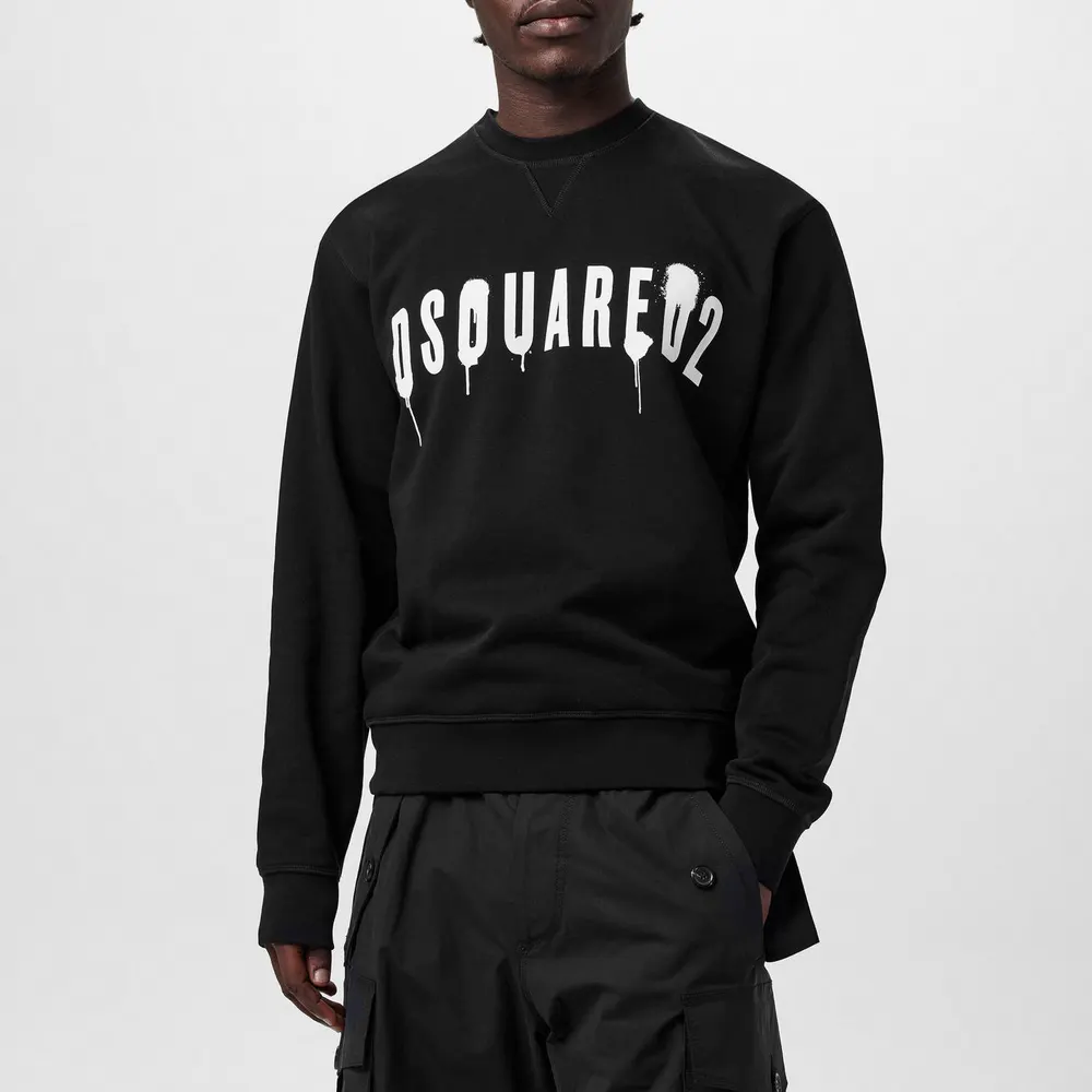 DSquared2 Logo Spray Cool Sweater detail 3