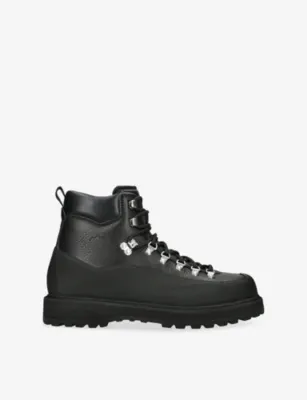 DIEMME Roccia Vet Suede Boots - EUR 45 / 11 UK MEN in BLACK – Mens | Boots | Lace up | Casual