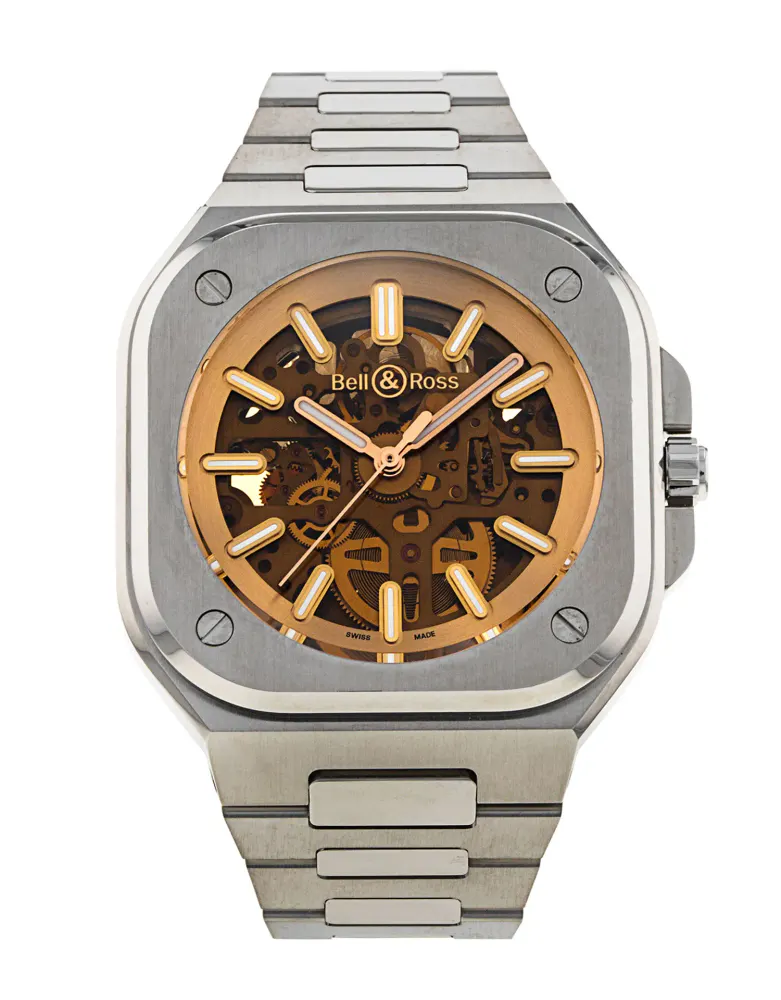 Bell and Ross BR 05 BR05A-CH-SKST/SST — 2021 — Very good in Skeleton – Pre-owned watches