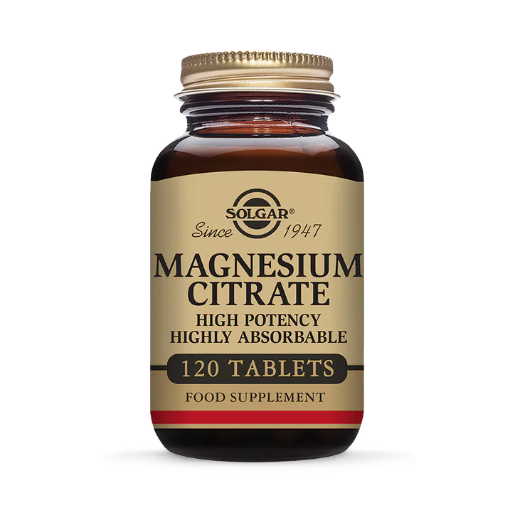 Solgar Magnesium Citrate 120 Tablets