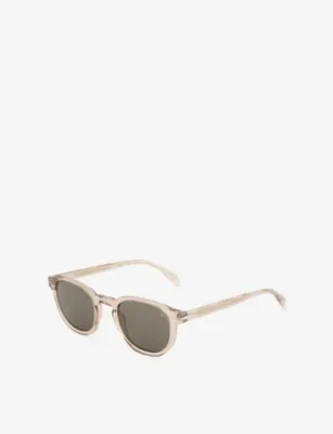 EYEWEAR BY DAVID BECKHAM 1197/S Round-Frame Acetate Sunglasses detail 3