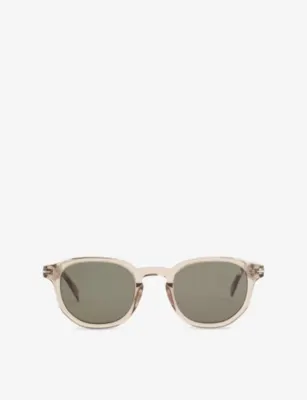 EYEWEAR BY DAVID BECKHAM 1197/S Round-Frame Acetate Sunglasses
