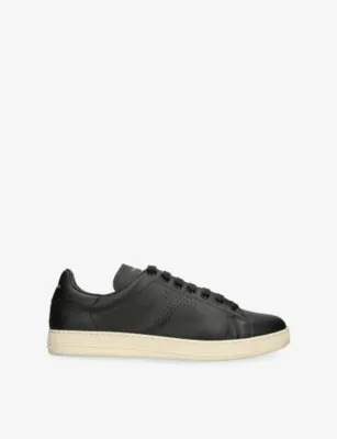 TOM FORD Warwick Leather Trainers - EUR 40 / 6 UK MEN