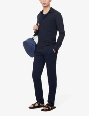 ORLEBAR BROWN Fallon regular-fit straight-leg stretch-cotton trousers detail 2