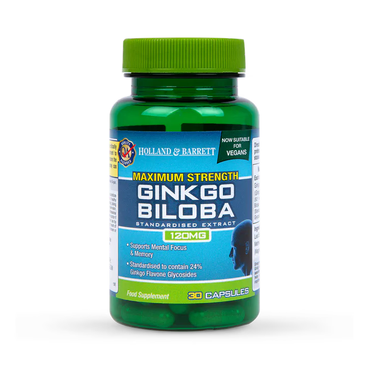 For Him Maximum Strength Ginkgo Biloba 120mg 30 Capsules