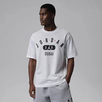 Jordan Men's Dubai T-Shirt - White/Black